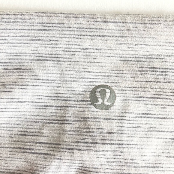 Lululemon Grey White High Rise Leggings size 4 - Picture 4 of 12